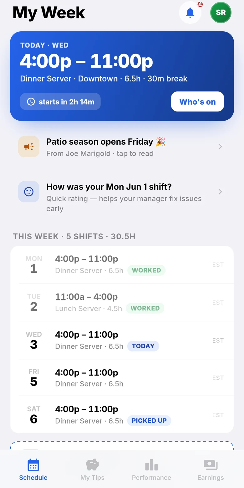 Divine Mobile: my week.